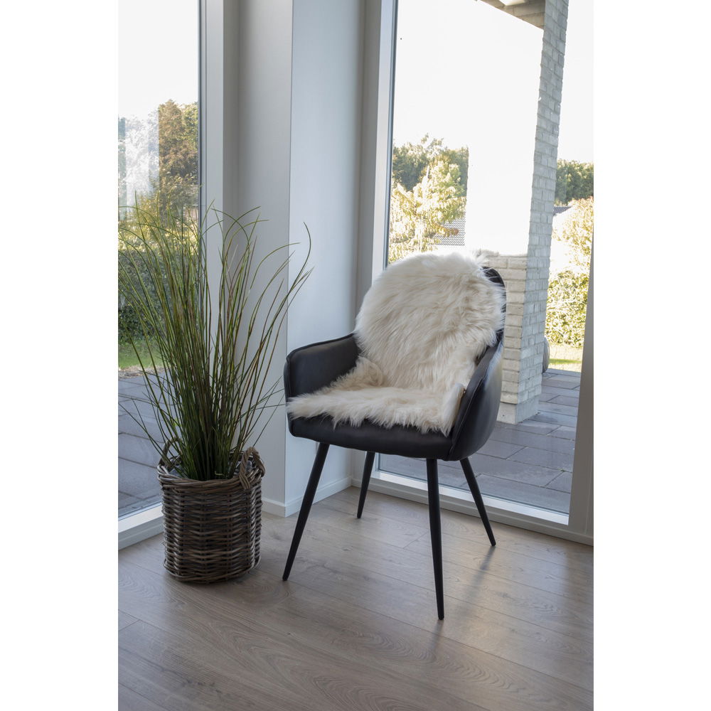 House Nordic Lammeskind Imiteret, råhvid, 50x85 cm - Image 3