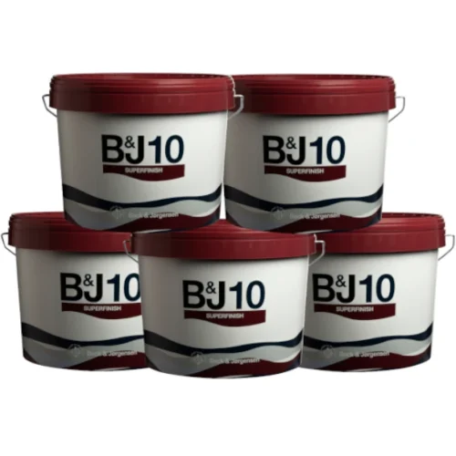 B&J 10, Vægmaling Storkøb - 5 x 9 Liter