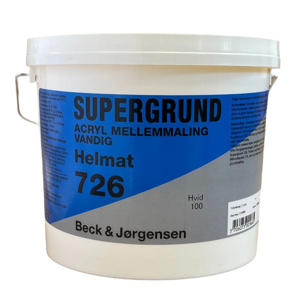 B&J Supergrund, Mellem maling
