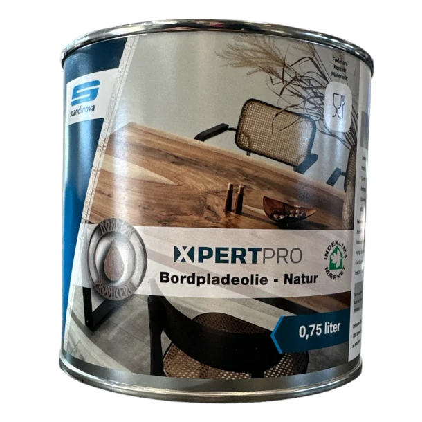 XpertPro Bänkskiveolja Natur 0,75L