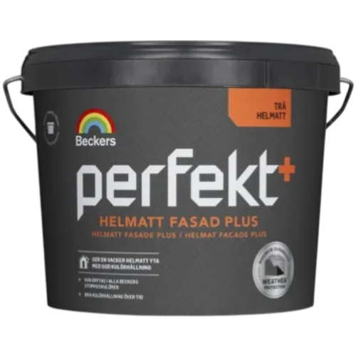 Beckers Perfekt Helmat Facade Plus - Sort